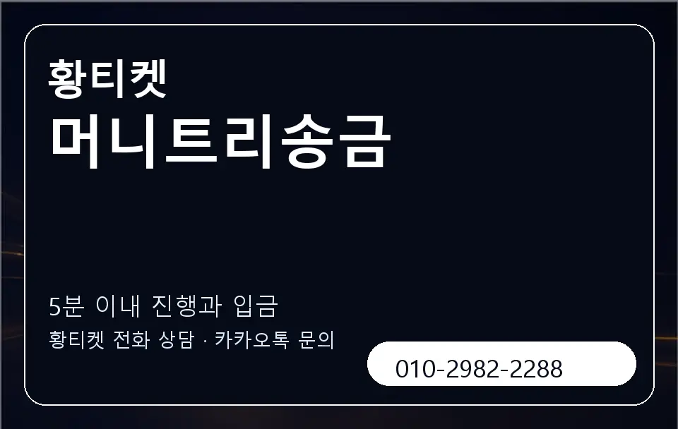 머니트리송금 황티켓 캐러셀 6
