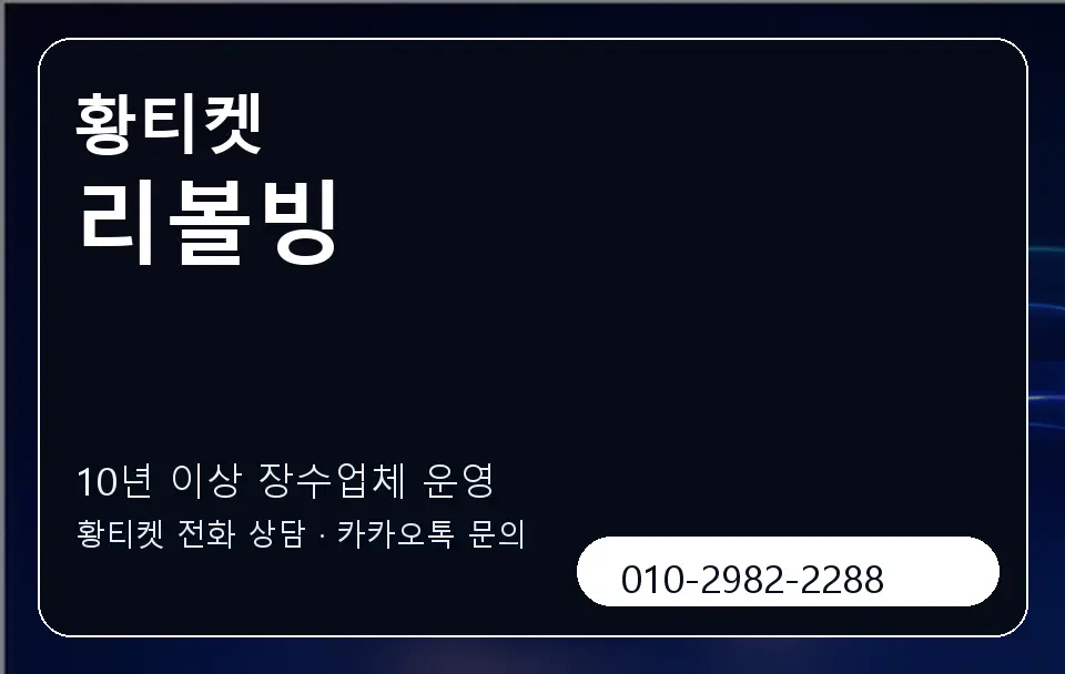리볼빙 황티켓 캐러셀 5