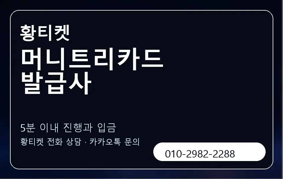 머니트리카드 발급사 황티켓 캐러셀 6