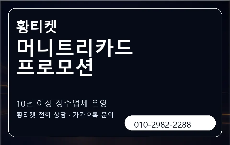 머니트리카드 프로모션 황티켓 캐러셀 5
