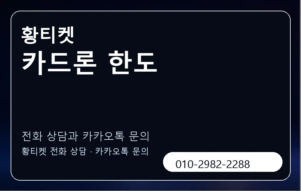 카드론 한도 황티켓 캐러셀 1