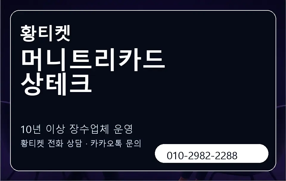 머니트리카드 상테크 황티켓 캐러셀 5