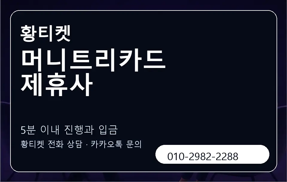 머니트리카드 제휴사 황티켓 캐러셀 6