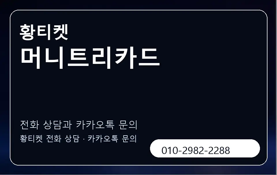 머니트리카드 황티켓 캐러셀 1