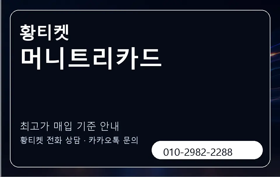 머니트리카드 황티켓 캐러셀 3